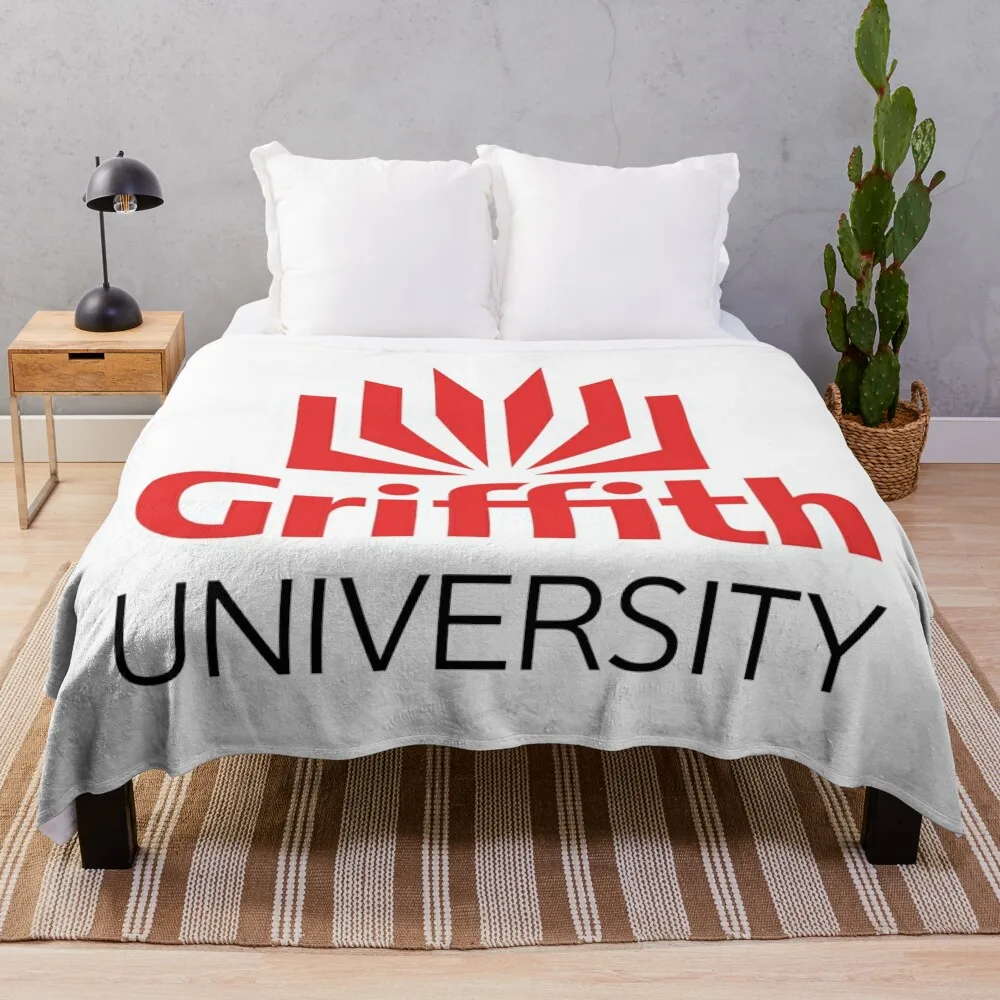 

Griffith University Throw Blanket for winter Plaid Blankets