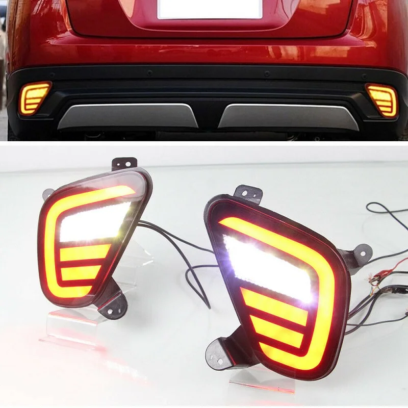 

1 Pair Reflector LED Rear Bumper Light Fog Lamp Brake Light Turn Signal Reverse Light For Mitsubishi Eclipse Cross 2018-2020