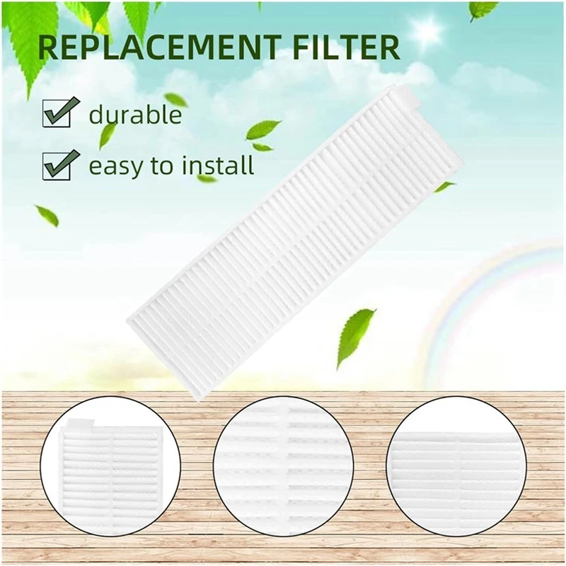 Hepa Filter Mop Rag Replacement For Xiaomi Viomi V3 Max Robot Vacuum Cleaner Accessories V-RVCLM27B