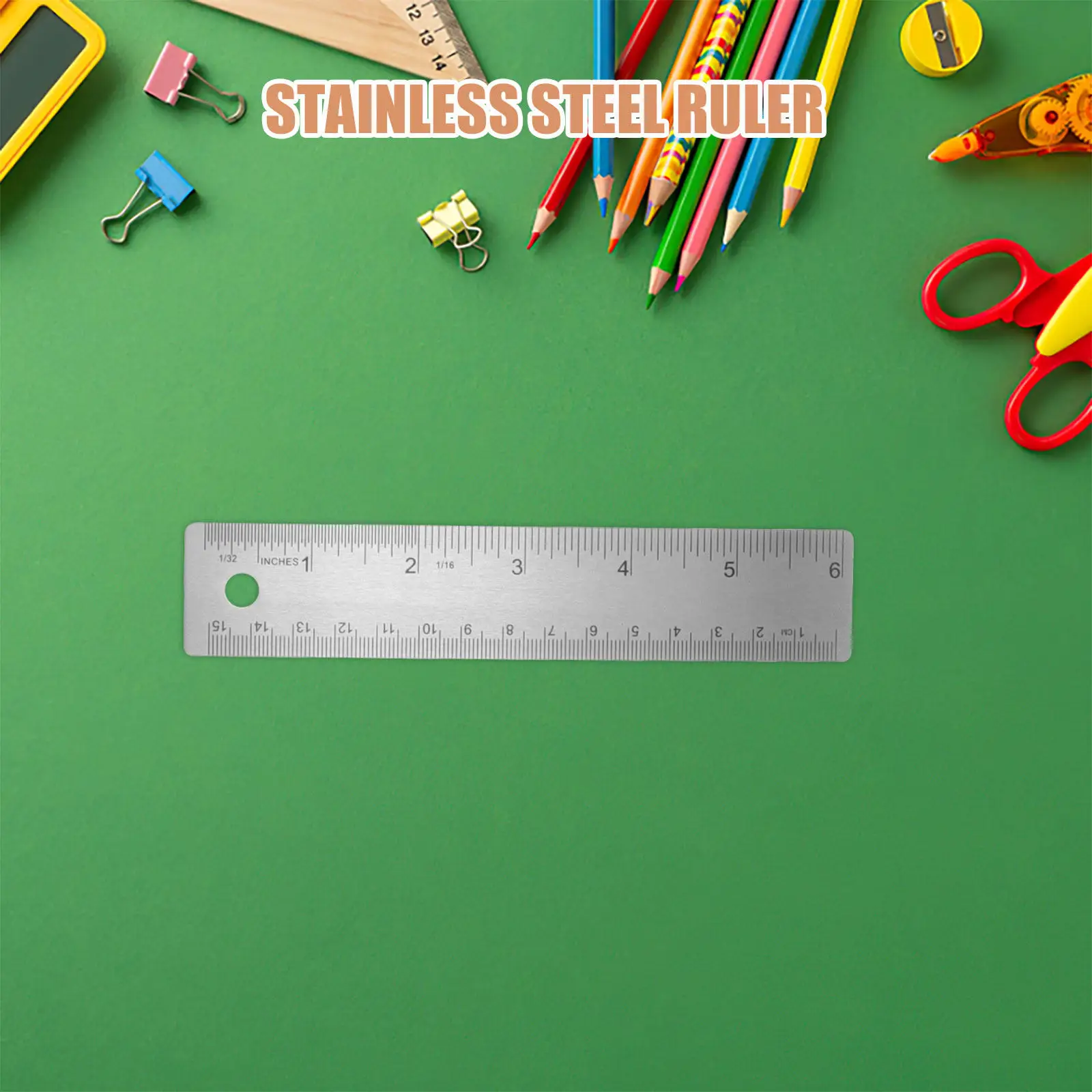 1set-stainless-steel-ruler-cork-back-multi-functional-measuring-tool-architects-students-drawing-engineering-office-supplies