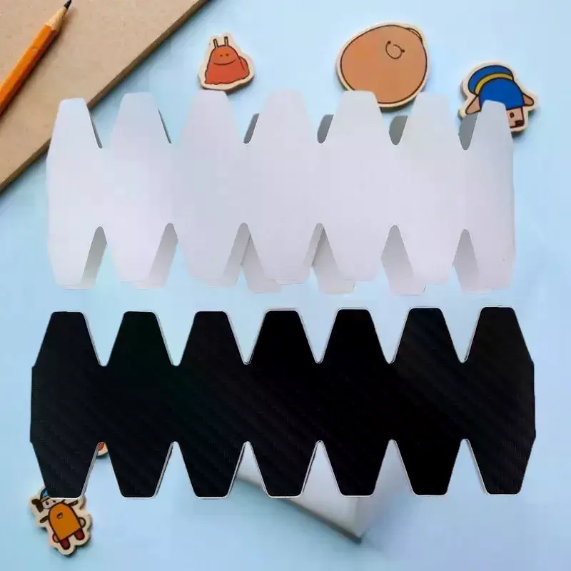 شريط أسود شفاف مضاد للتصادمات لمضارب الشاطئ، يقلل من الصدمات ويحمي الإطار #1