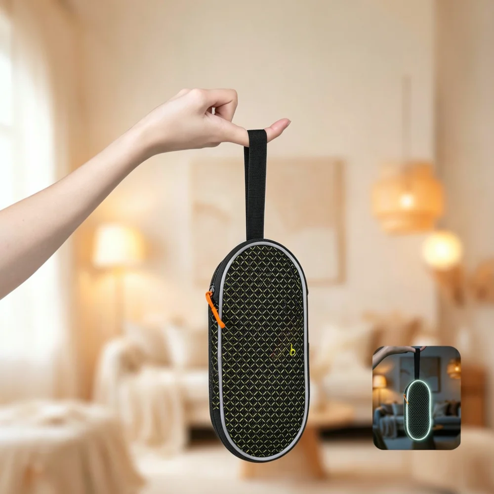 Sound Permeable Protective Case For Harman Kardon Luna 2 Portable EVA Carrying Bag Shockproof Travel Storage Organizer