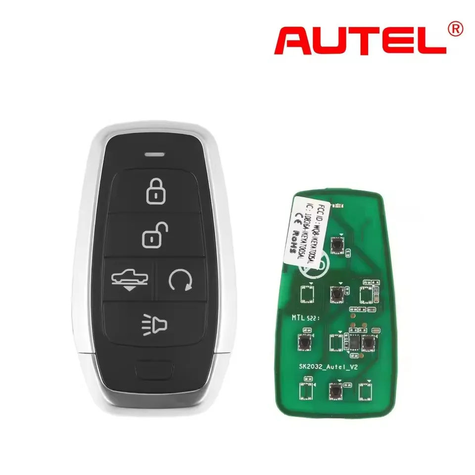 1 Piece Autel AT005AL AT005BL AT005CL AT005DL Universal Smart Remote Key 5 Buttons for KM100 IM508 IM608 KM100E view 2