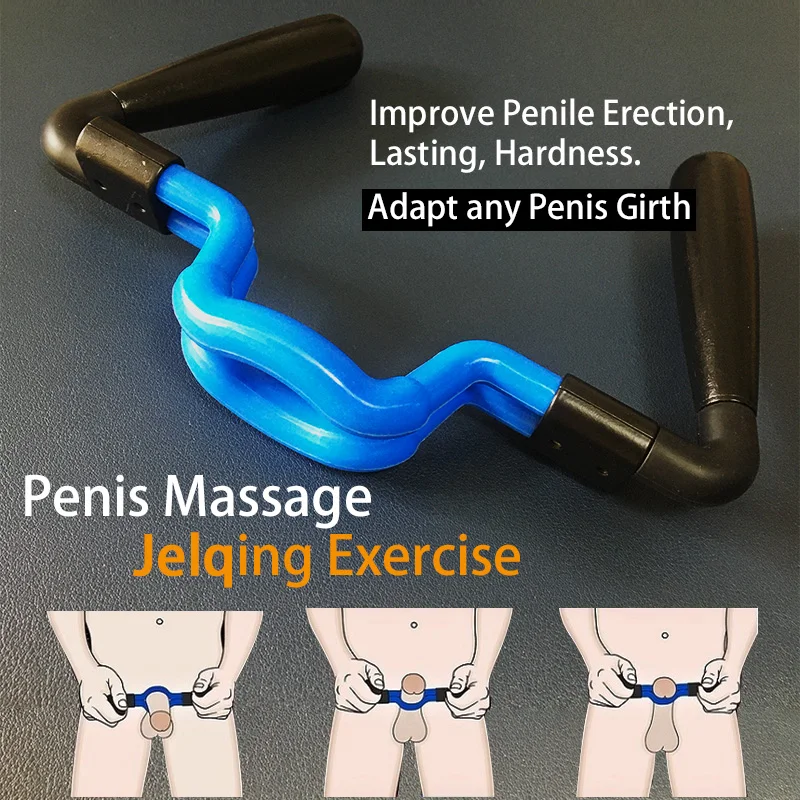 Jelqing Dispositivo de masaje de pene, extensor de entrenadores, masturbador de extensión, Juguetes sexuales para hombres, herramienta de juguete,