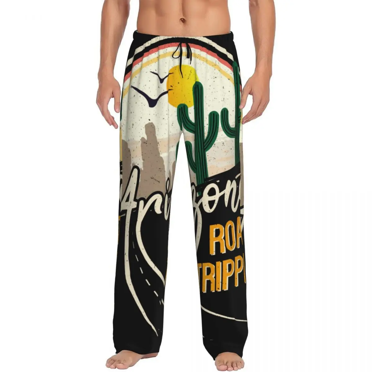 Tripper Cactus Slogan Desert Men Sleep Bottoms Male Lounge Trousers Men's Pajama Pants