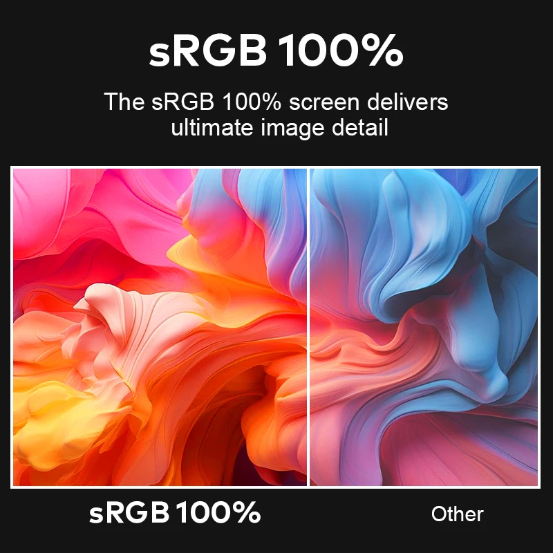 

Лидер продаж 2026 года: 16-дюймовый портативный монитор 2.5K (2560*1600) с 100% sRGB, горизонтальным и вертикальным отсоединяемым экраном, от производителя