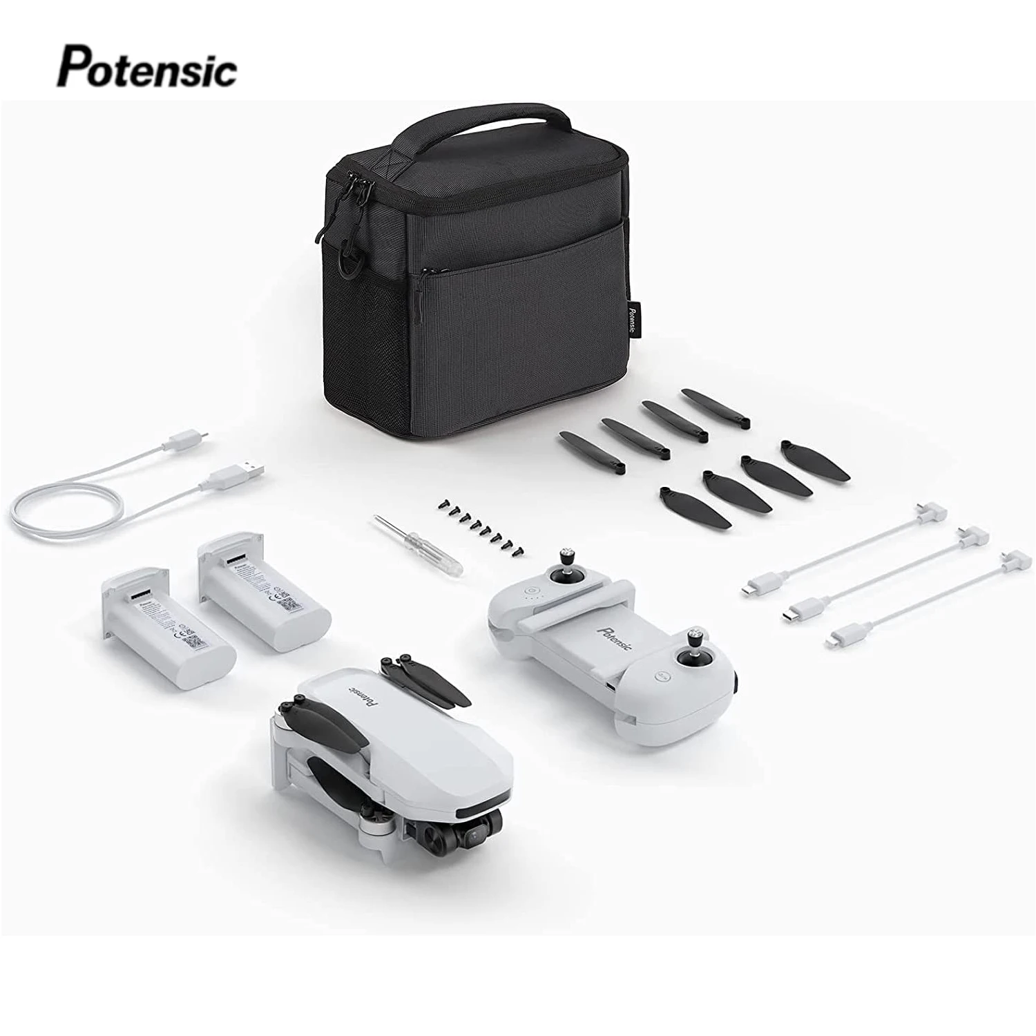 Potensische drones onder 249g GPS Auto Return Single Axis Gimbal EIS Professionele drone Max 4-KM Waypoint Flight Follow Me-ATOM SE - afbeelding 1