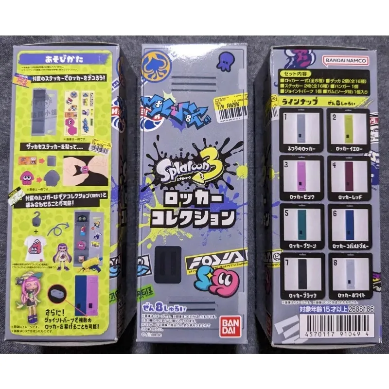 

In Stock Splatoon3 Jet Warrior Storage Cabinet Figurine Ornament Assembly Figurine Gift