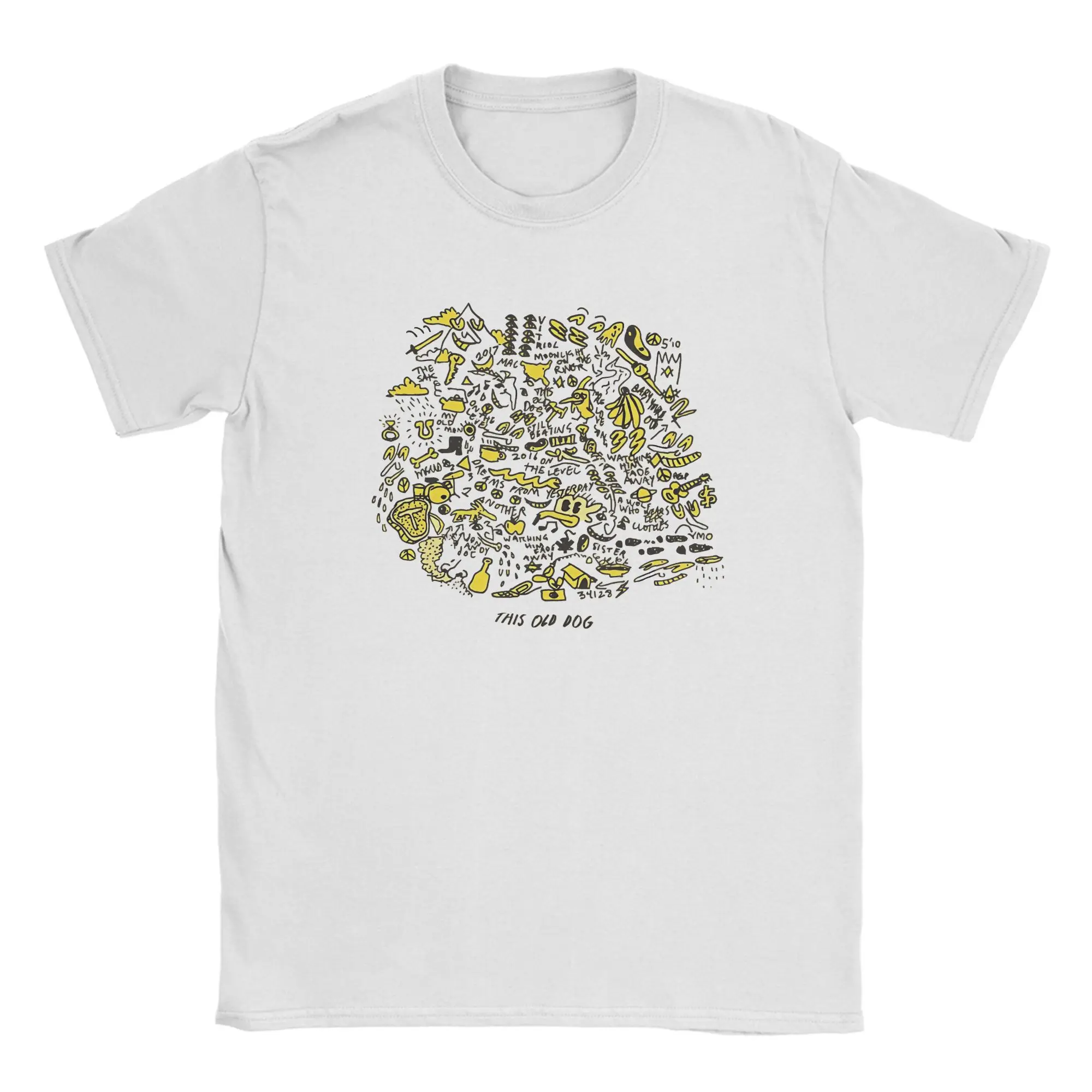 Vintage T Shirt Summer M-Mac Demarco This Old Dog Album Trendy Cool T-Shirts  100% Cotton Tee Shirt Y2K Fun Short Sleeve Tops,
