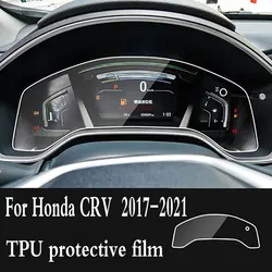 For Honda CR-V CRV  2017-2021 Automotive interior Instrument panel membrane LCD screen TPU protective film Anti-scratch