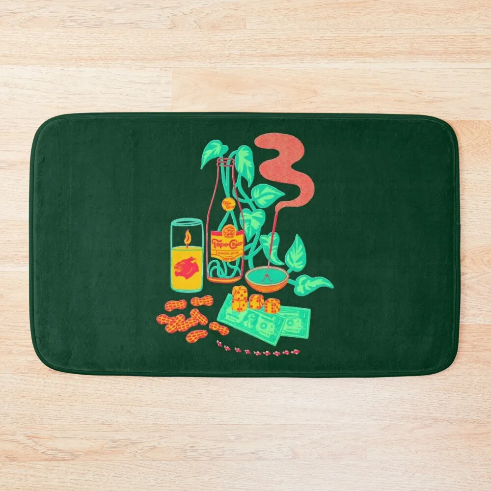 

topo chico Bath Mat Room Carpet Toilet Accessories Bathroom Bathroom Shower Bathroom Items Mat
