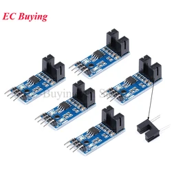 5pcs/1pc Photoelectric Beam Speed Sensor Module Slot-Type Optocoupler LM393 opto Coupler Tacho-Generator Counter For Arduino