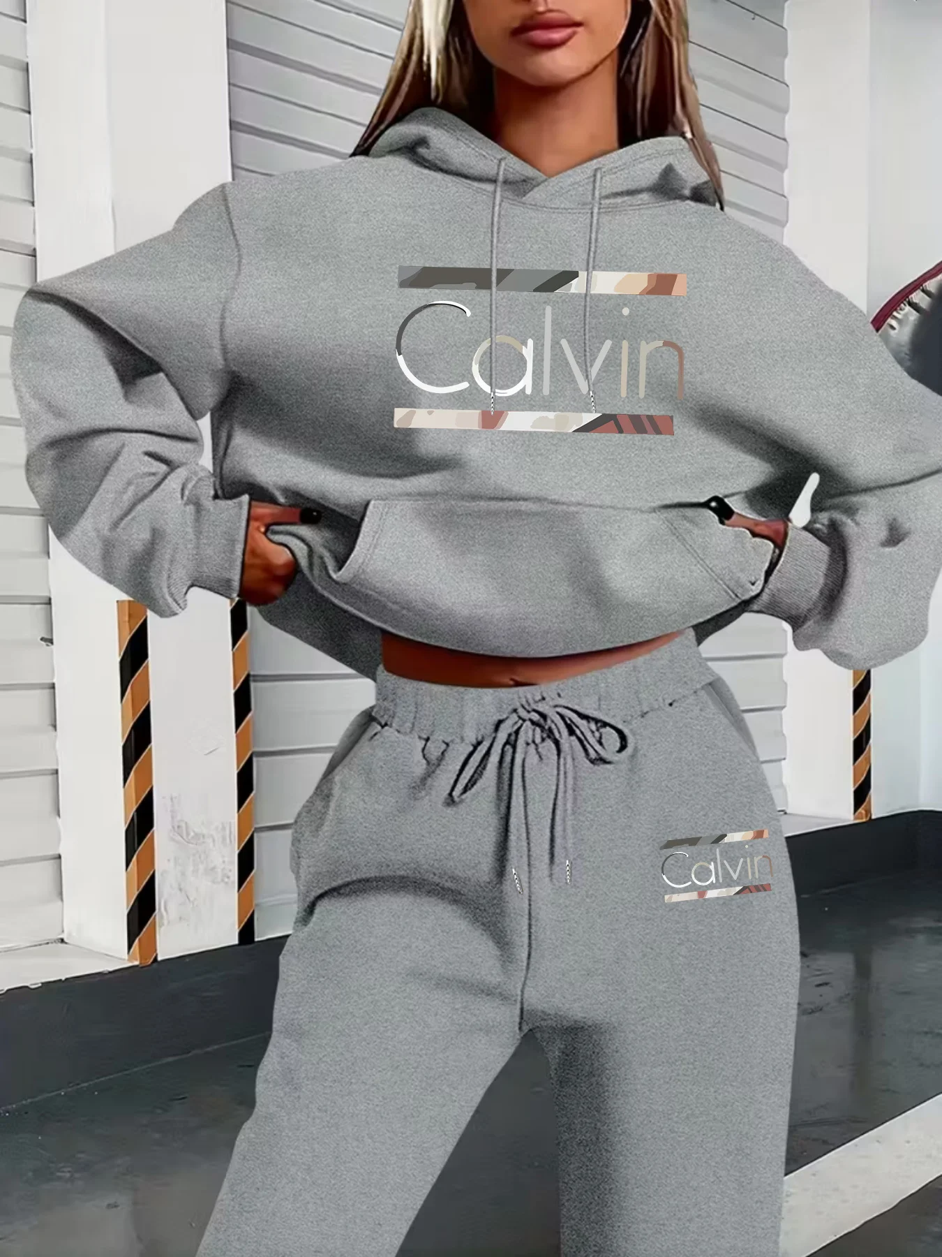 Kadın 2 Parça Eşofman Takımı,  - Graphic Hoodie Streetwear incelemesi ve fiyatı