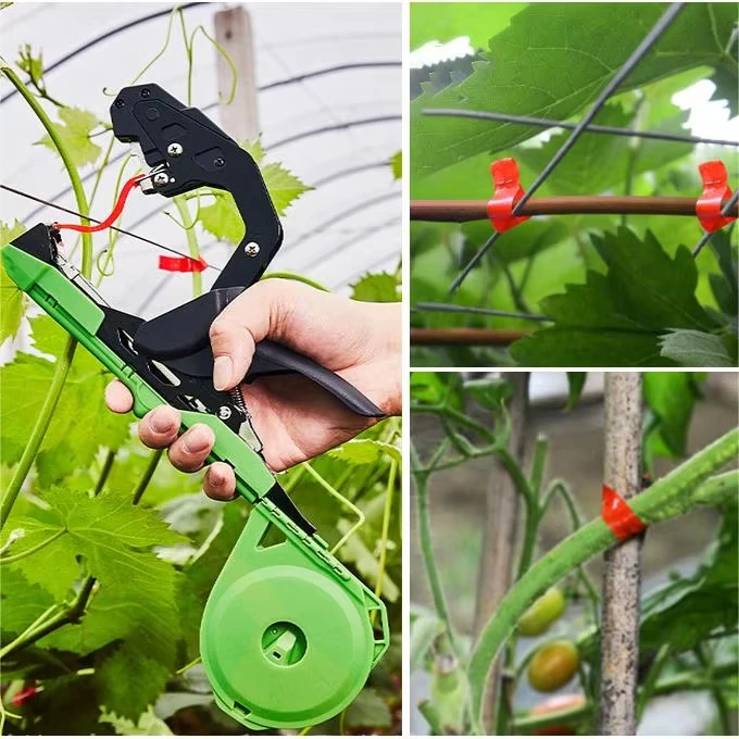 2025Professional Garden Tapener Tool Hand Held Tying Machine for Agriculture Efficient Plant Taping Tool Tape Tool