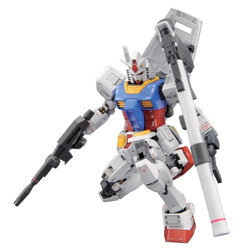 Bandai MG RX-78-2 Ver.3.0 model Mobile Suit Gundam collection hand-made robot DIY assembled toy mecha ornaments birthday gift