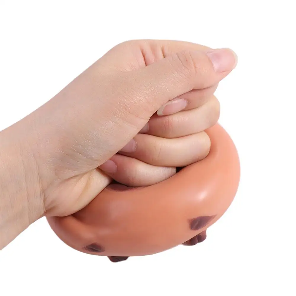 Cartoon Animal Capybara Squeeze Toy Soft Funny Capybara Slow Rebound Toy Novelty Creative Simulation Capybara Decoration