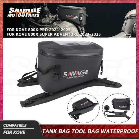 800X 2025 Tank Bag Luggage For KOVE 800X Pro 800X Super Adventure Motorcycle Navigation Tanklock Bag Waterproof Carrier Handbag