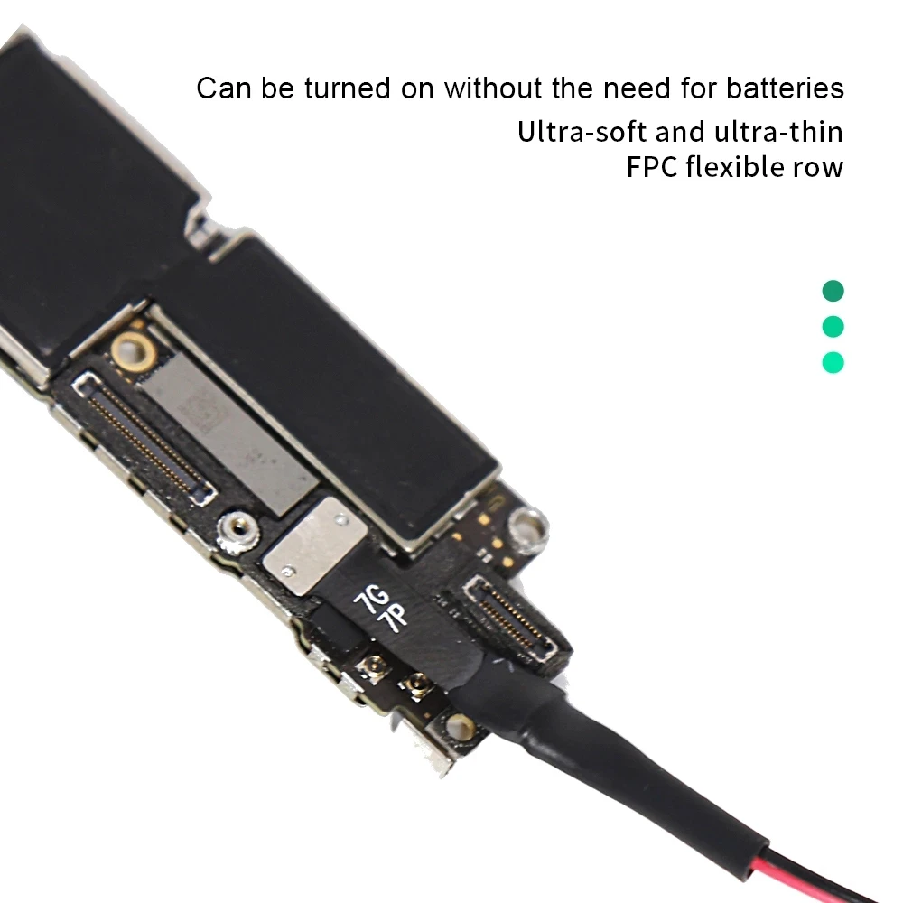 Cavo di alimentazione di riparazione del telefono cellulare di BST-060 per iPhone 6-13 serie cavo di controllo dello stivale di potere attivazione della scheda madre cavo di ricarica