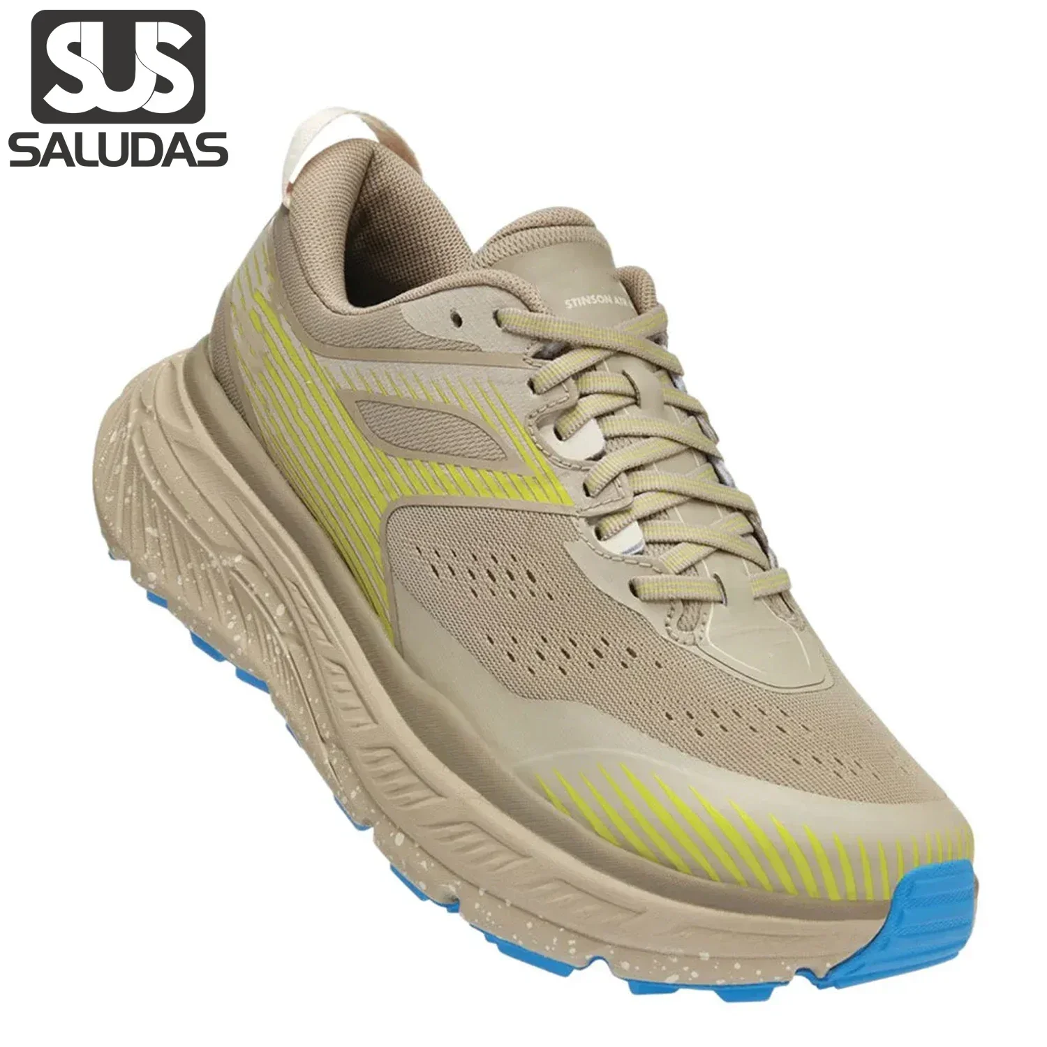 

SALUDAS Original Men Trail Running Shoes Women All-Terrain Marathon Running Shoes Big Size 46 Unisex Outdoor Trekking Sneakers