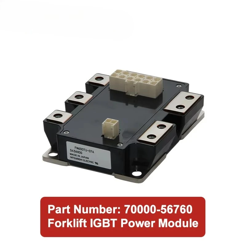 OEM Electric Forklift Motor Controller Parts IGBT Power Module 70000-56760 for FM600TU-07A Nichiyu FB20-30-75 Komatsu FB20M-12