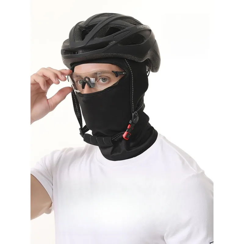 Écharpe thermique coupe-vent pour hommes et femmes, bonnet de ski d'hiver, cagoule, masque intégral, ski, cyclisme, chasse, couvre-tête et cou, doublure de casque, bonnet