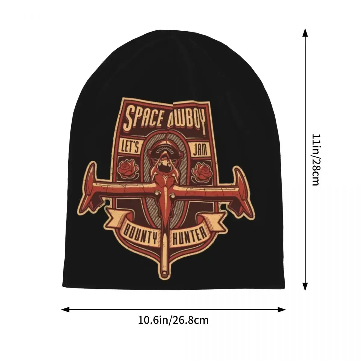 Cowboy Bebop Vintage Ship - Lets Jam Men Women Adult Beanies Caps Knitted Bonnet Hat Warm Fashion Autumn Winter Skullies Hats