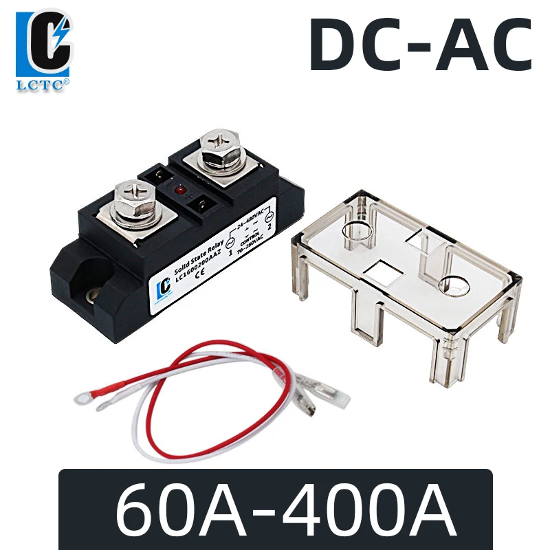 Industrial SSR DC-AC 60A 100AA 200A 300A 400A  duty Solid State Relay regul relay control high power industri singl phase modul