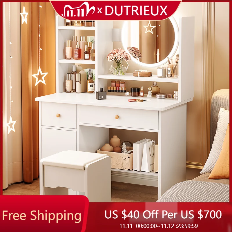 

Роскошный современный туалетный столик, ящики для спальни, стол для хранения, туалетный столик, мобильная гостиная Comoda Para Quarto, китайская мебель