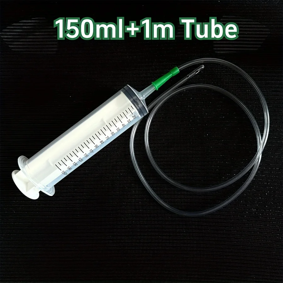 Vielseitige Ölpumpenspritze mit 20ml-1000ml Fassungsvermögen, inklusive Nadelrohr und 1m Weichschlauch