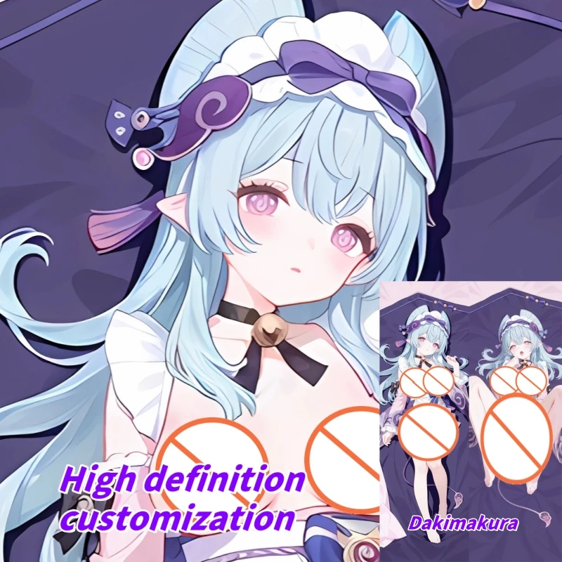 

Dakimakura Anime Pillow Case Genshin Impact Yumemizuki Mizuki Double-sided Print Of Life-size Body Pillowcase Gifts