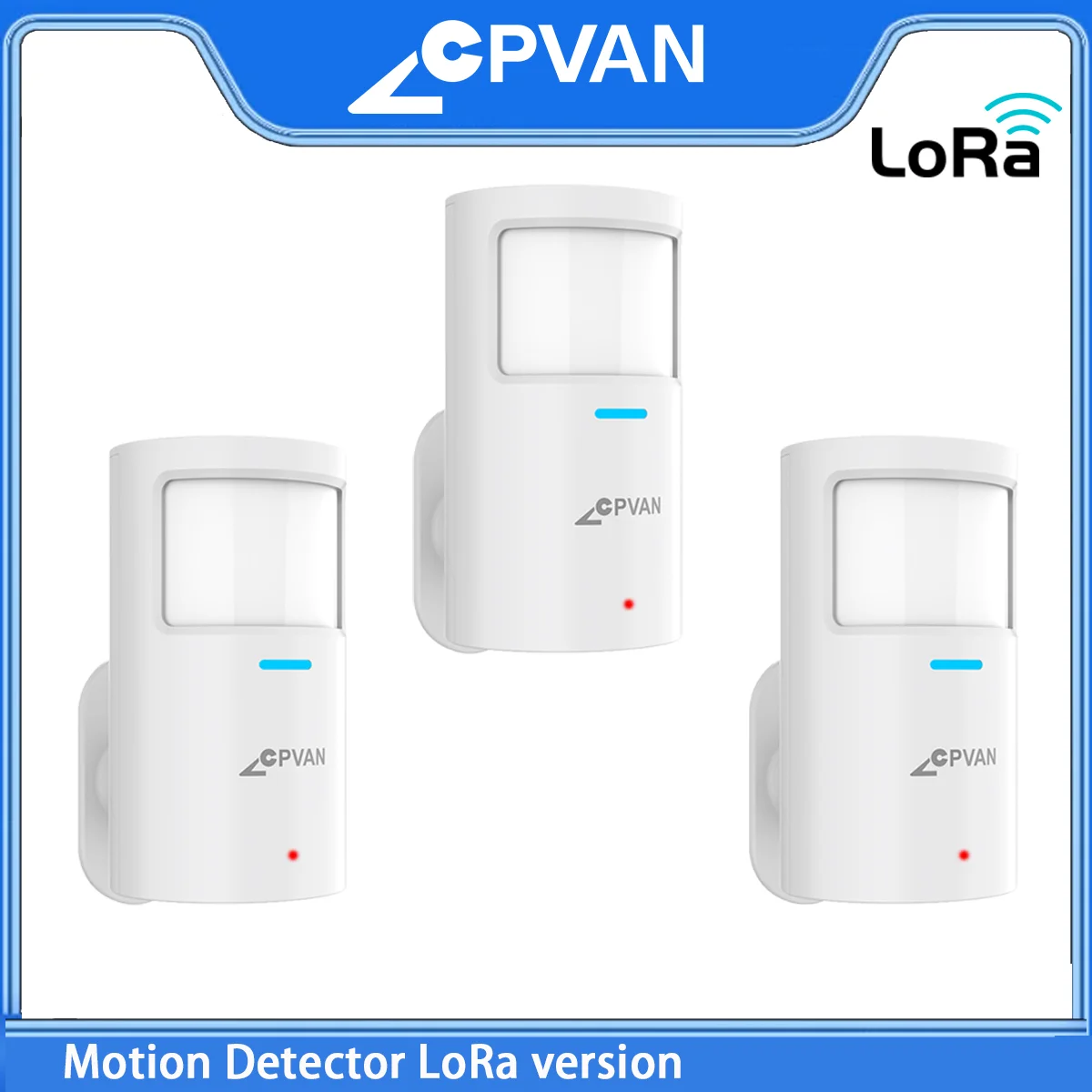 

Версия CPVAN LoRa Беспроводной датчик движения только CP10 Pro LoRa Умная домашняя сигнализация Инфракрасный детектор