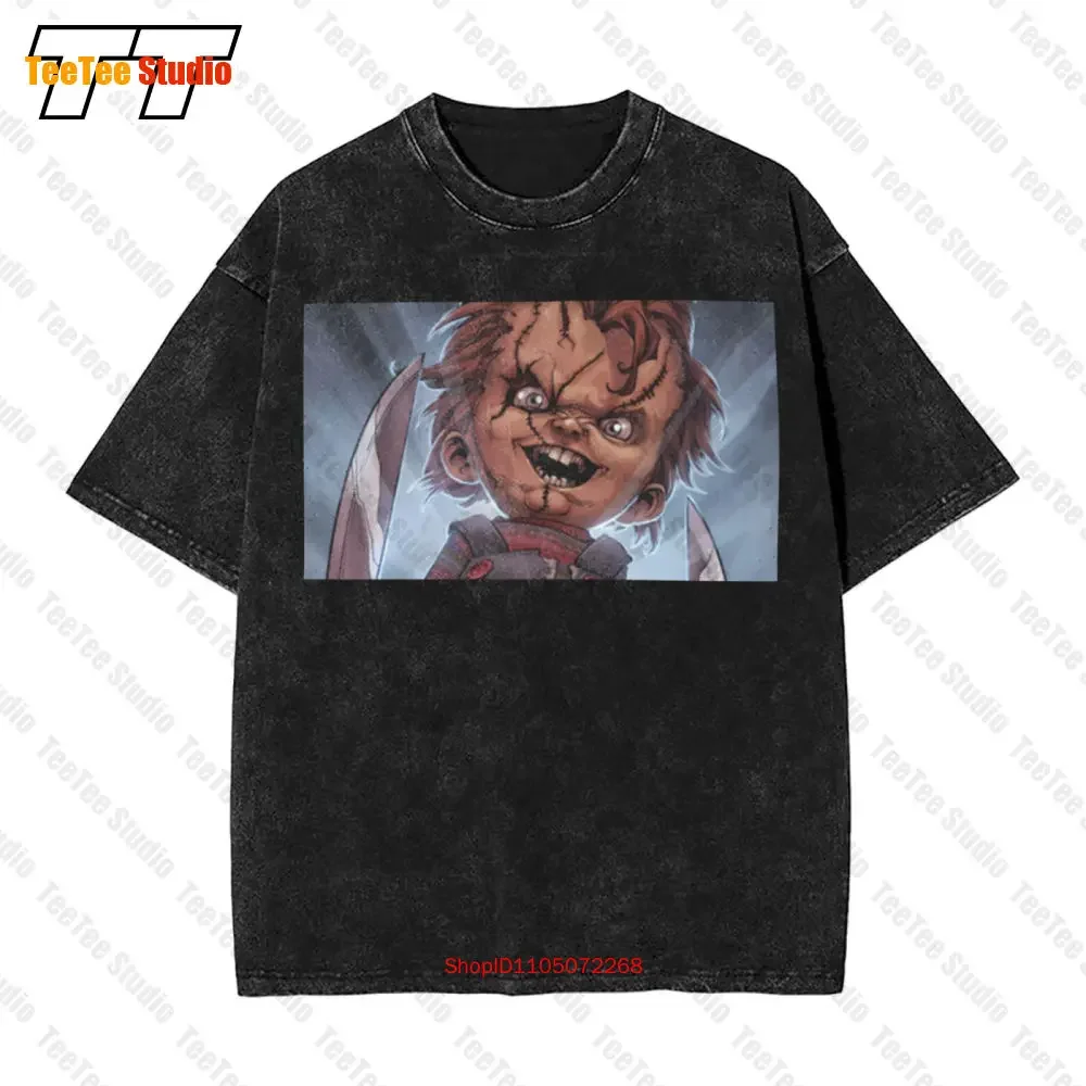 Chucky Flag Banner High Quality Holiday Sport Birthday Decoration Outdoor Vintage Oversized T-Shirt Tee GDLD