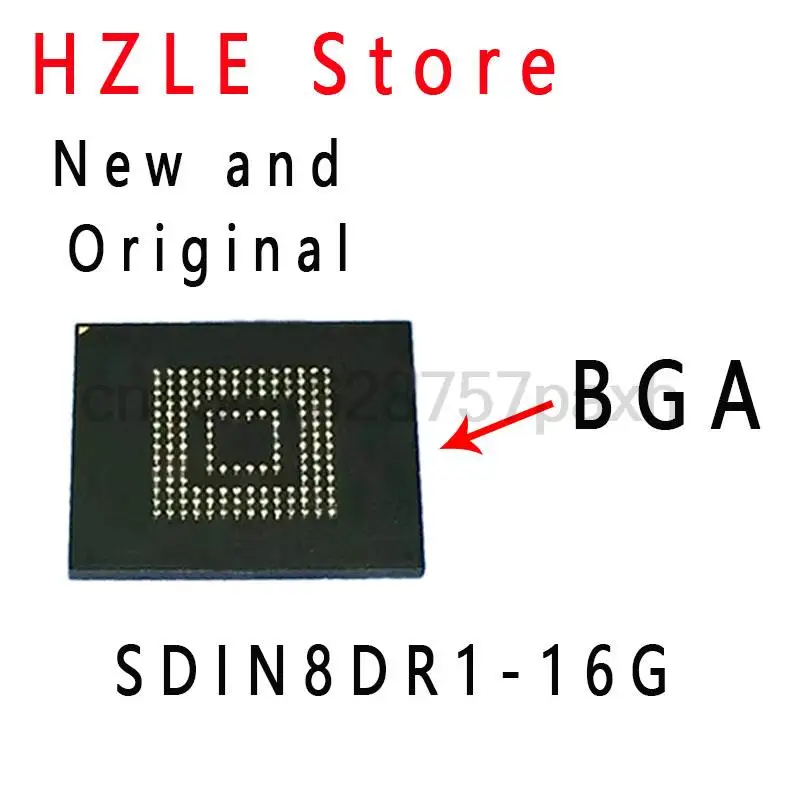 1PCS New and Original  SDINADF4-16G SD7DP41E-16G SD7DP45E-16G NCEFESF8-16G NCEFES76-16G BGA RONNY IC SDIN8DR1-16G