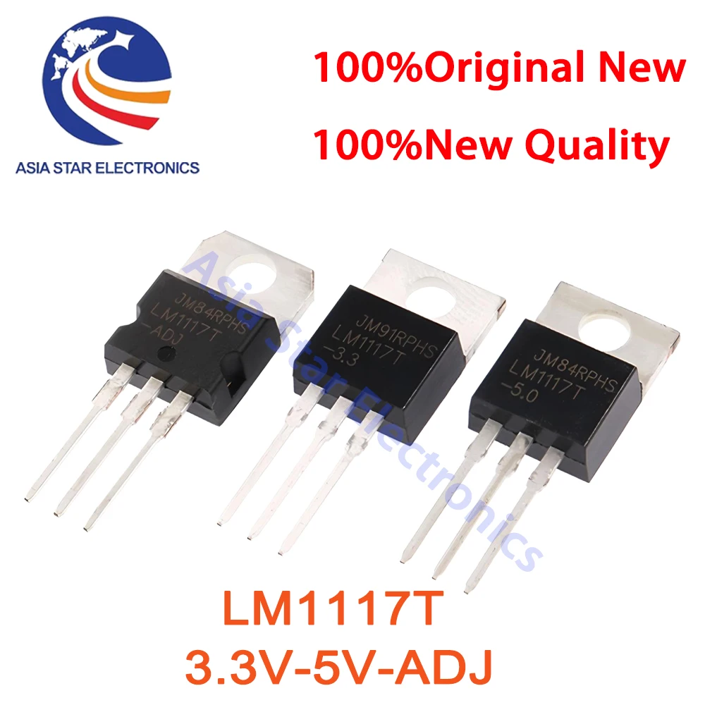 10Pcs Lm1117T-3.3 T…