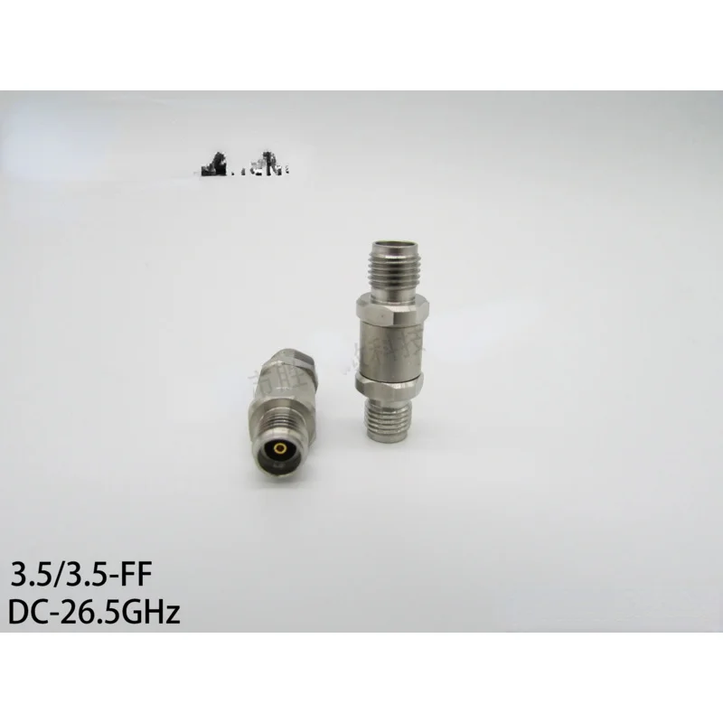 SHW 3.5/3.5-FF DC-26.5GHz RF Millimeter Wave Adapter 3.5 Female to 3.5 Female