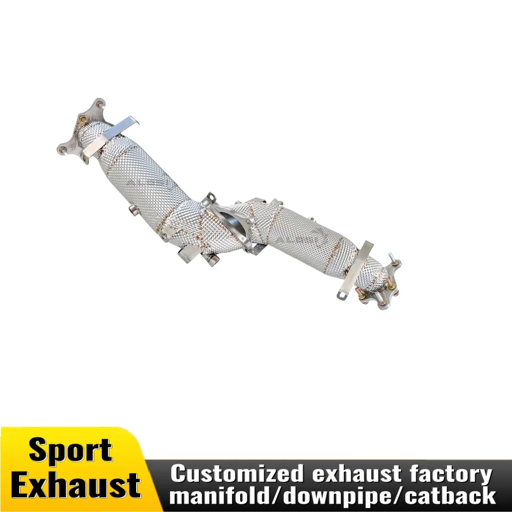 

Exhaust downpipe for Honda Civic TYPE-R FL5 2.0T 2022-2024stainless steel catalytic converter car head accessories power upgrade