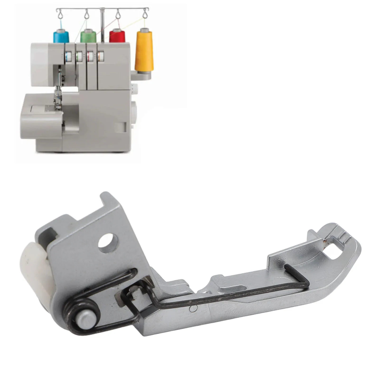 

Overlock Serger Presser Foot Q235 Carbon Steel Sewing Machine Presser Foot For 14HD854 S0100 HD0450S HD0400S SE017