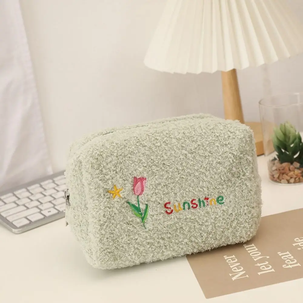 Cute Japanese Travel Outdoor Large Capacity Pencil Case Cosmetic Bag Stationery Bags Makeup Bag