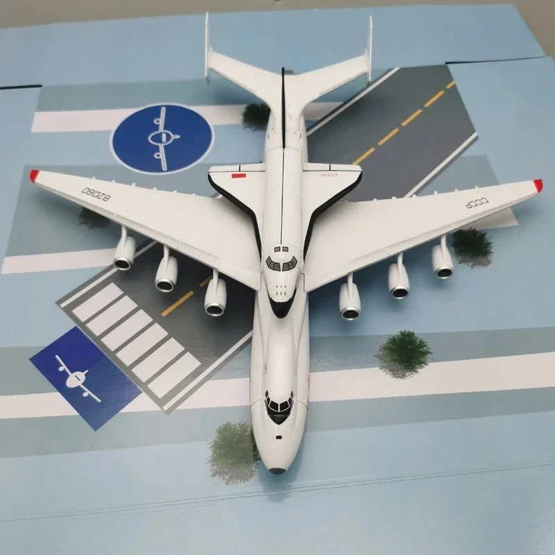 1/200 For Antonov AN-225 AN225 Mriya Space Shuttle Blizzard Transport Aircraft Airplane Resin Replica Model Toy For Collection