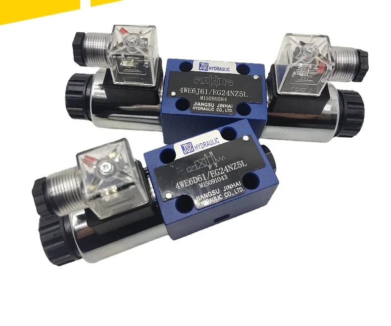 JINHAI HYDRAULIC SOLENOID VALVE 4WE6D61/EG24NZ5L 4WE6G61/EW220RNZ5L 4WE6D61/EW220RNZ5L