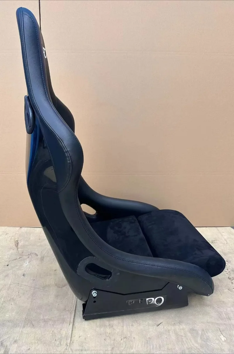 Motorsport seat emulator integrated glass fiber comfort carbon fiber PVC cloth integrated seat