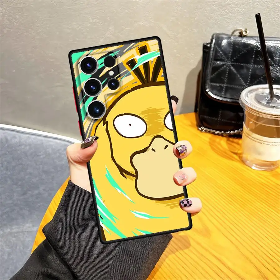 Cartoon Cute Pokemon Case for Samsung Galaxy S21 S10 S20 S23 Ultra S25 Edge S9 S24 FE S22 Plus Back Phone Cover