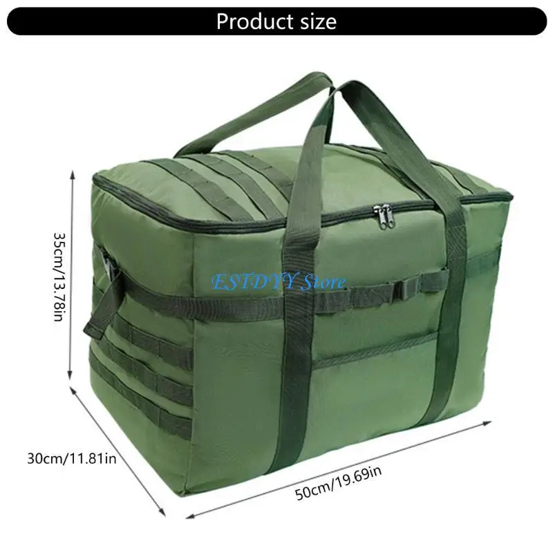 G6DE Camping Tableware منظمو أواني الطهي في الهواء الطلق حقيبة شركات النقل الكبيرة المحمولة حقيبة حمل