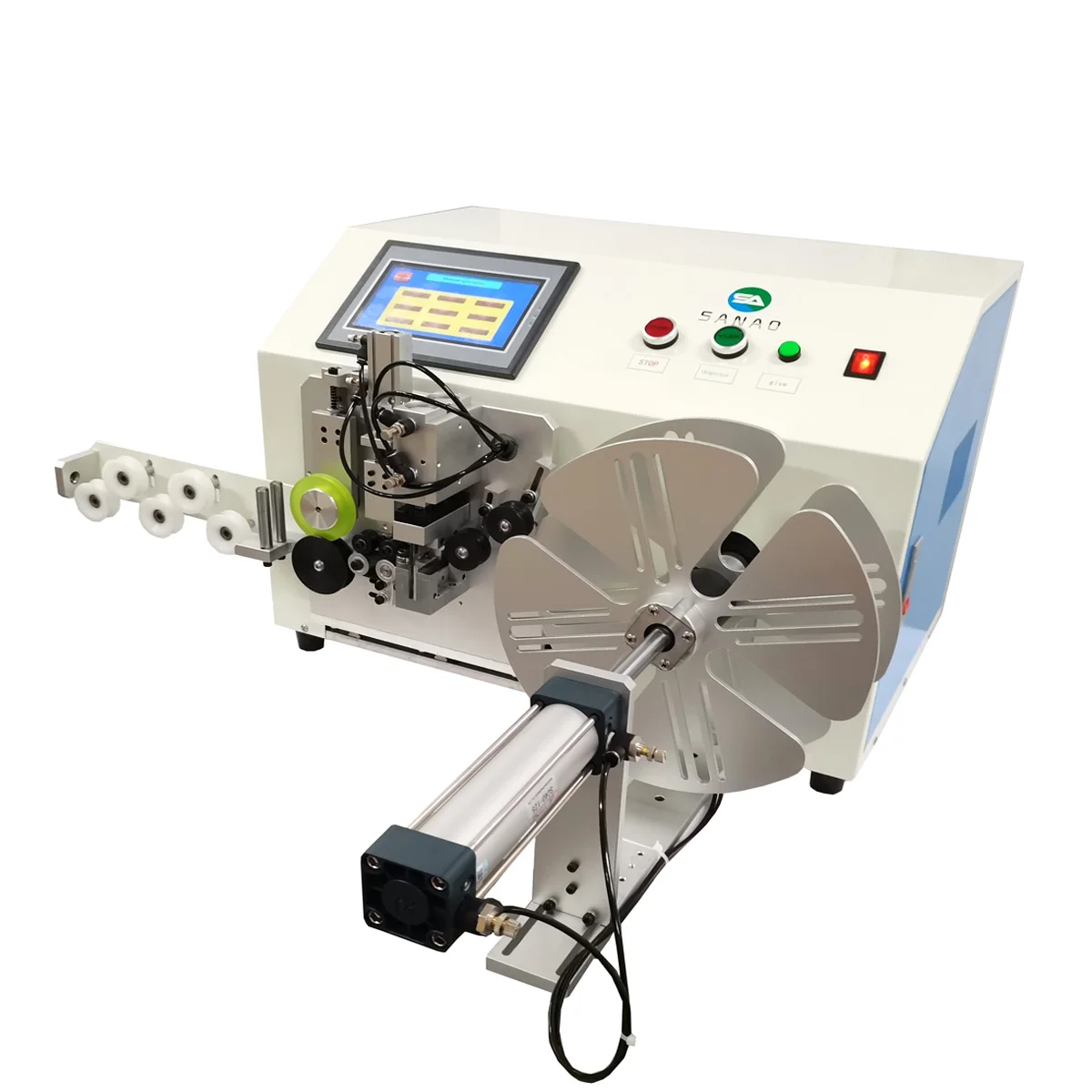 Cable Cutting Coiling Machine with Measuring Function for Winding Small Size Hose and wire