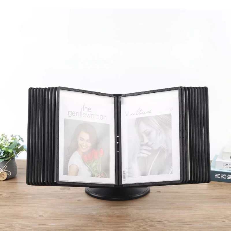 

Многофункциональная подставка для рецептов формата А4, складной держатель меню для ресторана, кафе и кухни, настольный ценник с переплетом