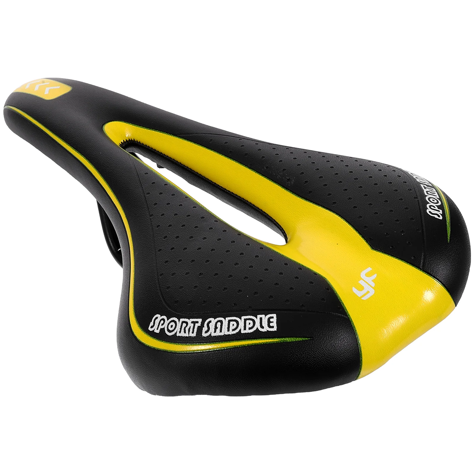 

Ergonomic Bike Cushion Cycling Seat Pad Shockproof Lightweight Breathable Hollow Design Universal Fit For