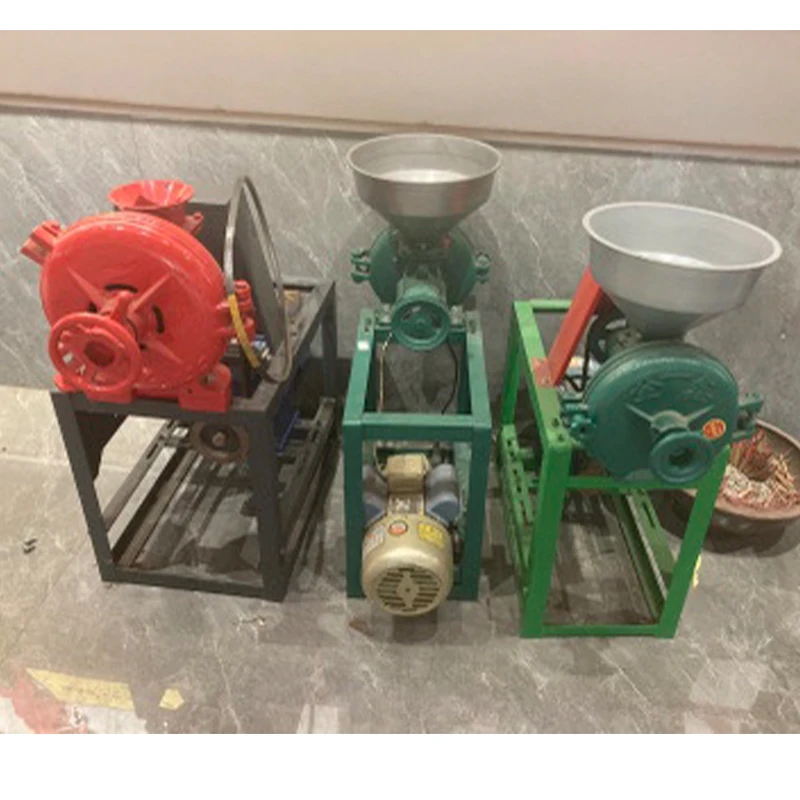 260 نموذج جاف ورطب كهربائي/بنزين/مطحنة ديزل لدقيق الأرز الذرة حليب الصويا الفول السوداني التجارية المنزل الطاحن مطحنة الحبوب #5