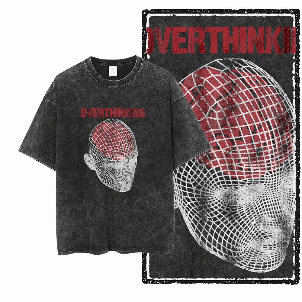 

Round Neck Y2k Tshirt Men Clothing New in Top & Tees Mens T-Shirt Camisetas ZG2 STREETWEAR THEME Printed Washed Ropa Hombre