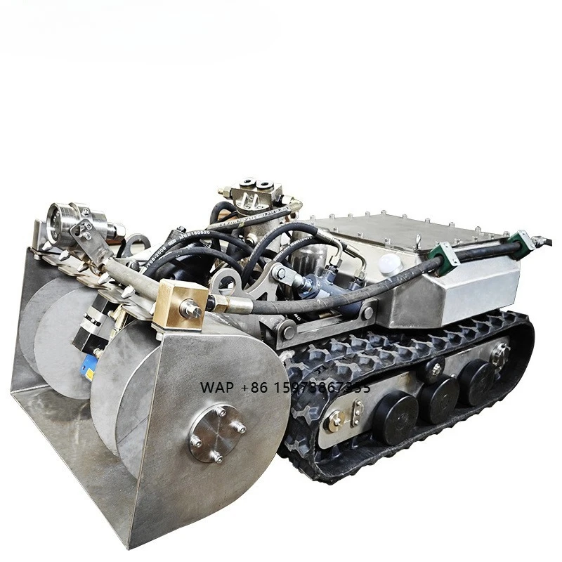 SubMud Pro Remote-Controlled Underwater Sludge Removal Robot Suction Pump Cutter for Pond/Lake Sediment Cleaning New Condition