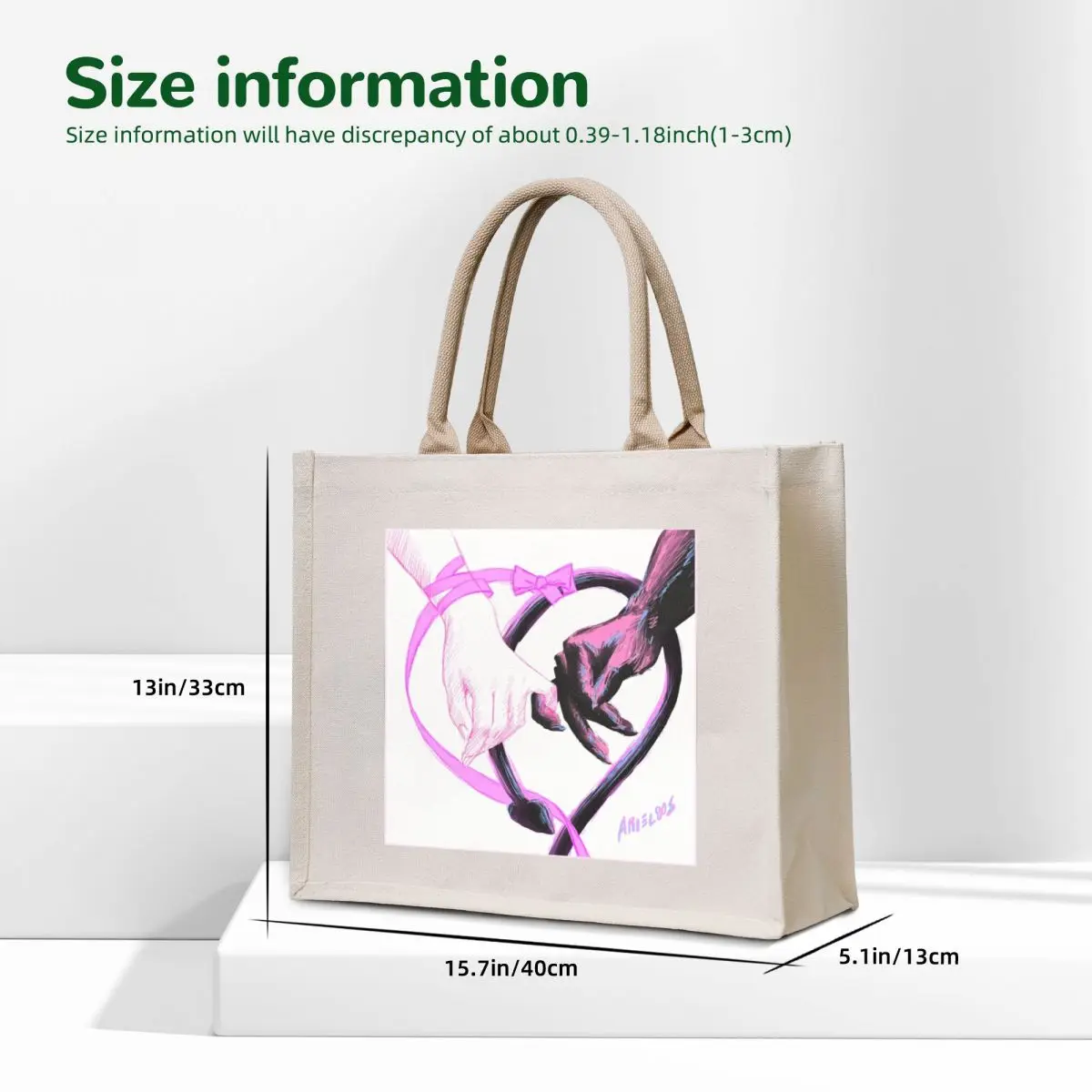 DDLG Love Classic Tote Bag Gift bags shopping bag logo Custom bag Shopping bags